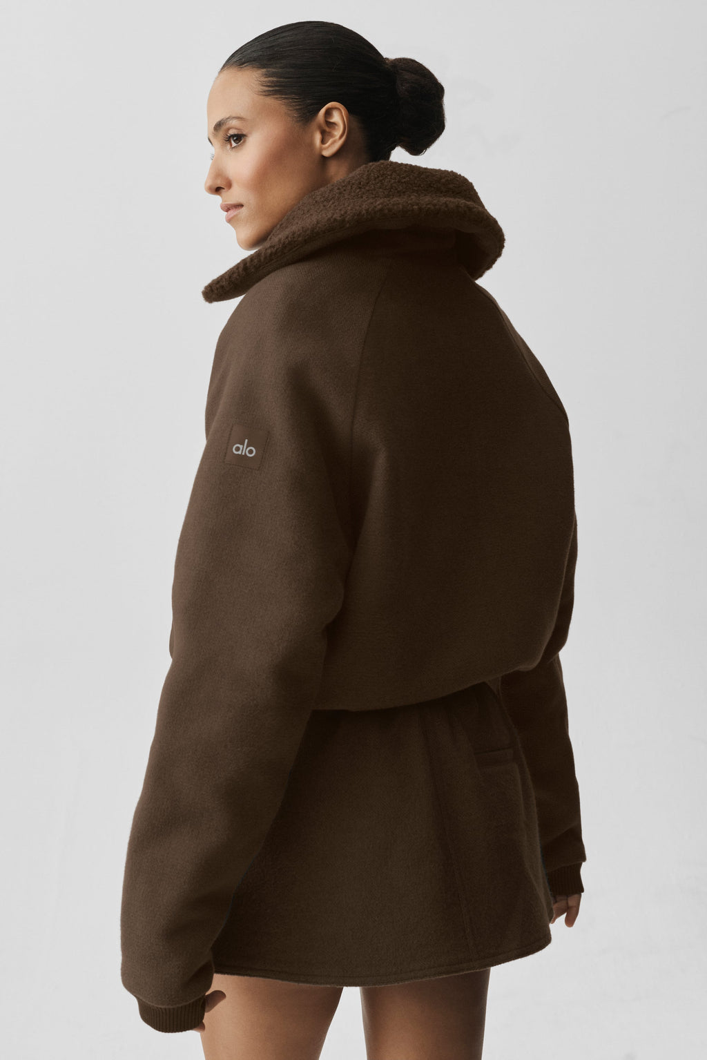 ALO Yoga Alpine Meadow Jacket - Espresso - 2