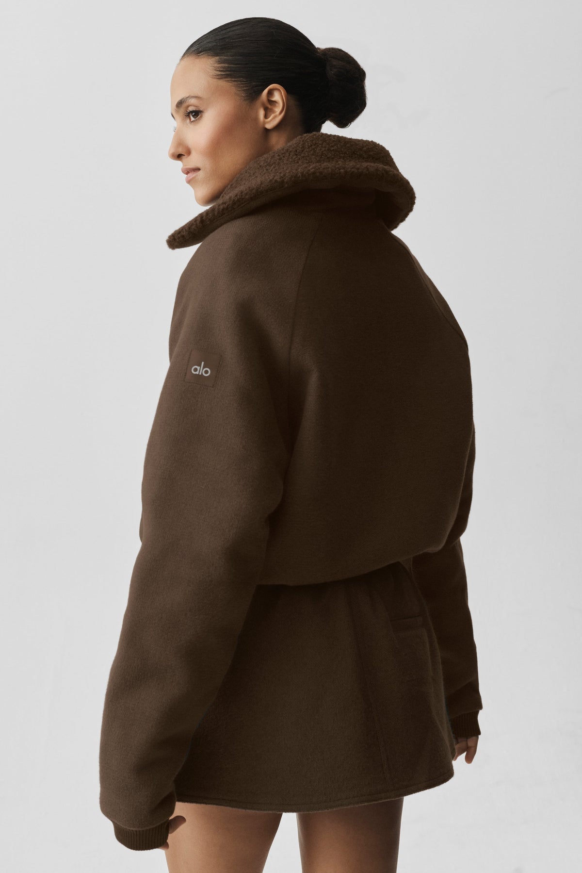 ALO Yoga Alpine Meadow Jacket - Espresso - 2