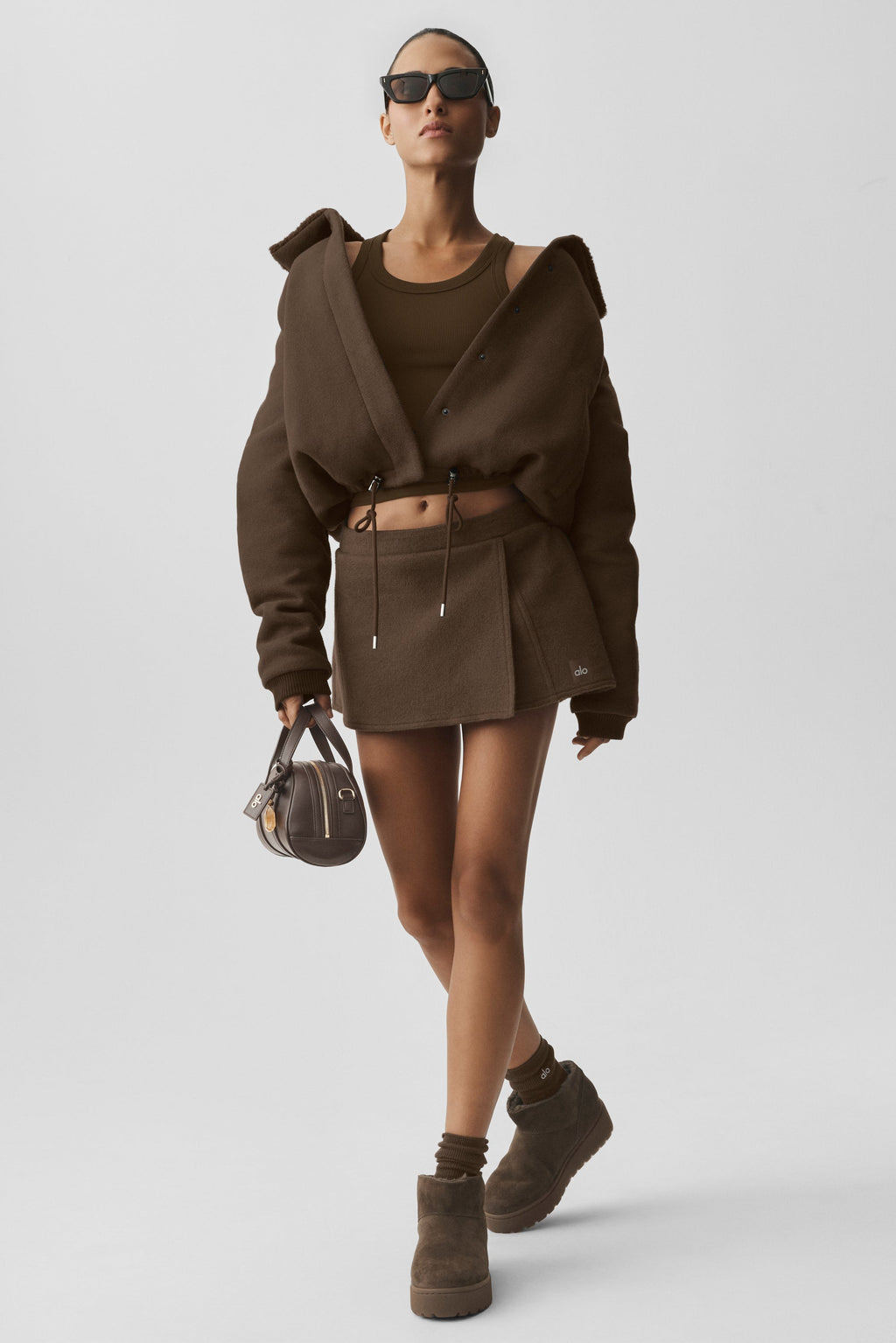 ALO Yoga Alpine Meadow Jacket - Espresso - 5