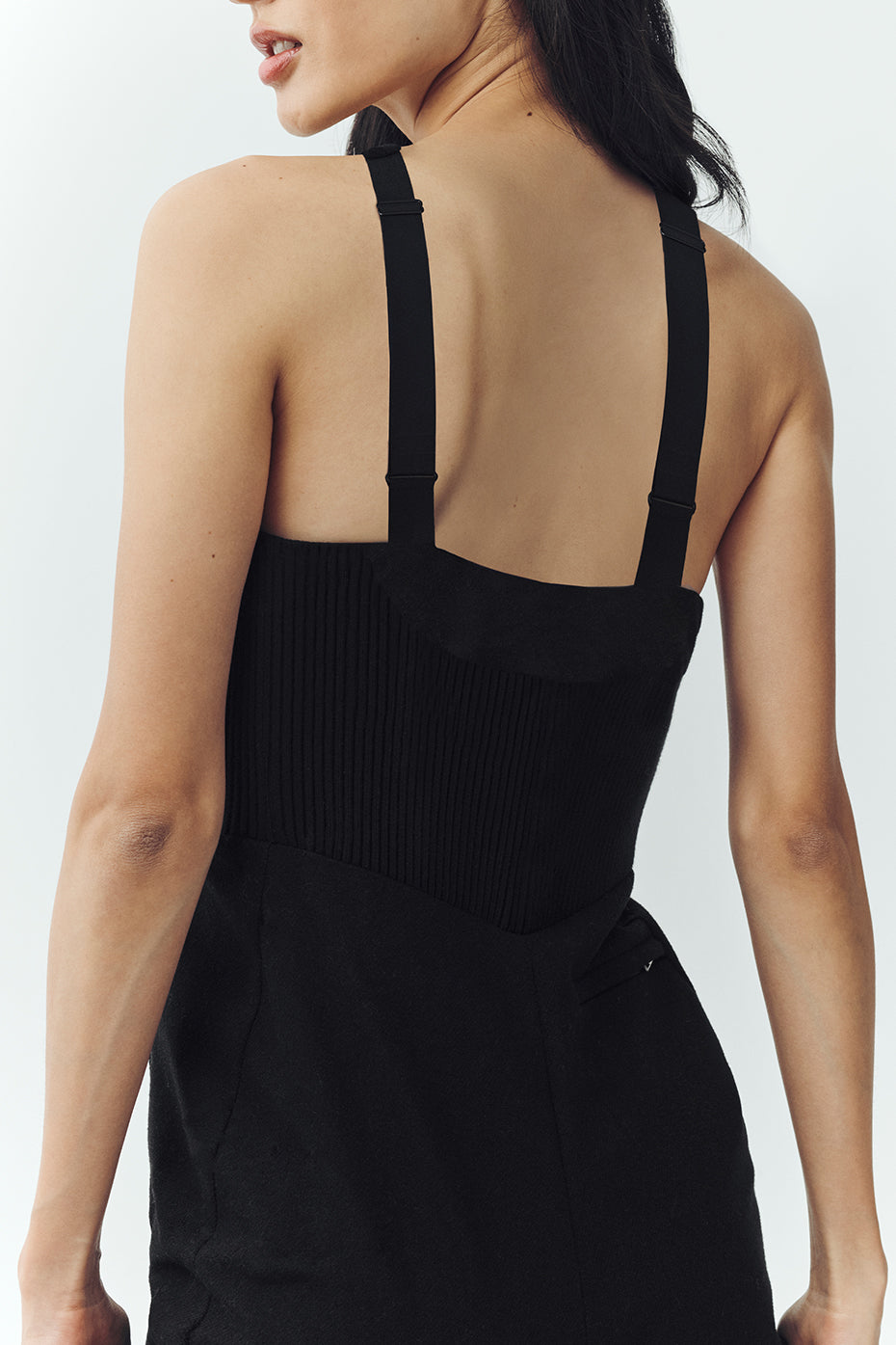 ALO Yoga Wool Blend Bunny Slope Bib - Black - 2
