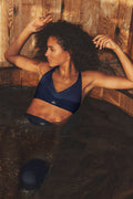 ALO Yoga Airlift Top-Notch Bra - Navy