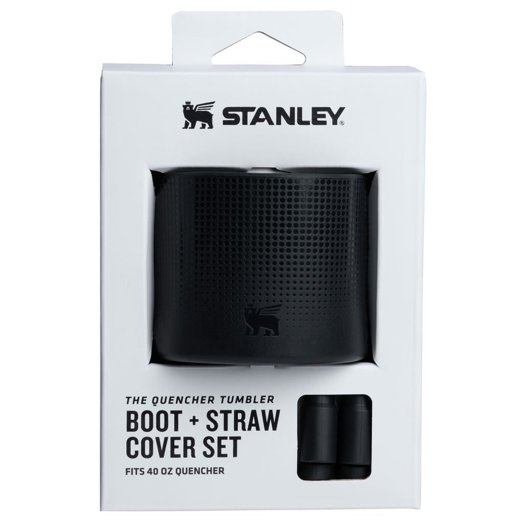 Stanley Quencher Boot and Straw Cover Set | 30 OZ & 20 OZ - Black - 5