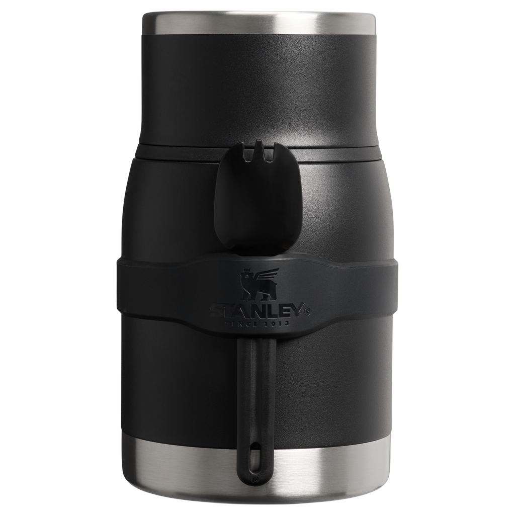 Stanley 1913 Adventure To-Go Food Jar + Spork | 24 OZ - Black 2.0
