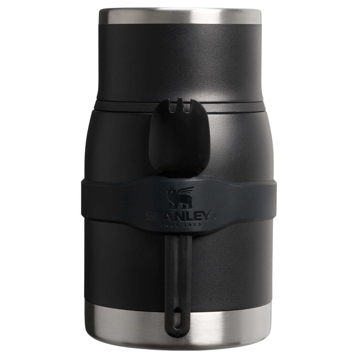 Stanley 1913 Adventure To-Go Food Jar + Spork | 24 OZ - Black 2.0