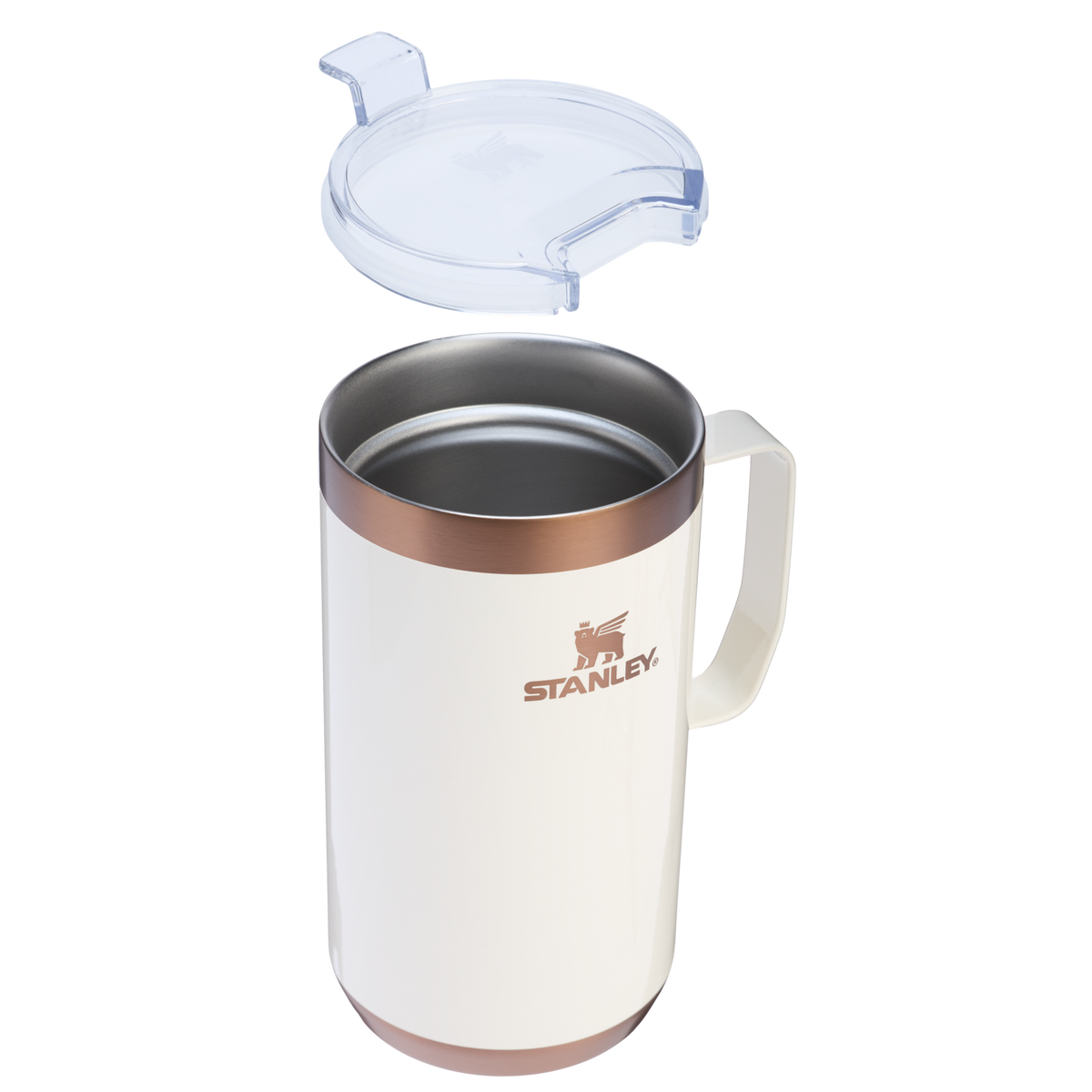 Stanley 1913 The Stay-Hot Camp Mug | 24 OZ - Gilded Marshmallow - 2