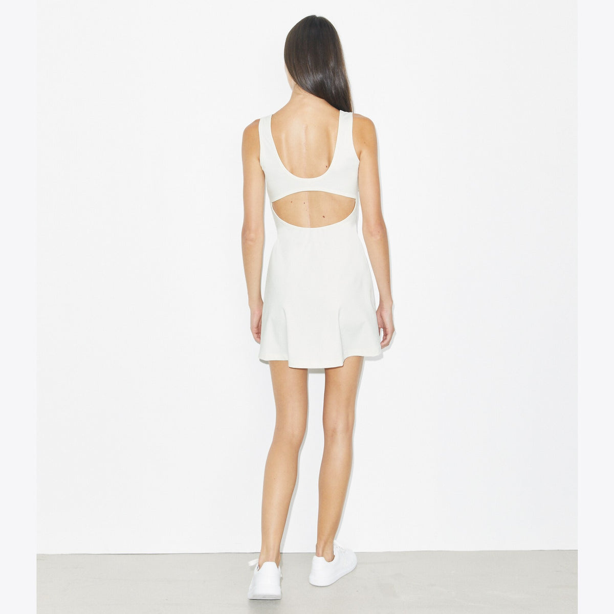 Tory Burch A-Line Tennis Dress - Snow White - 4