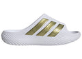 adidas Purechill Slides - White Gold Metallic