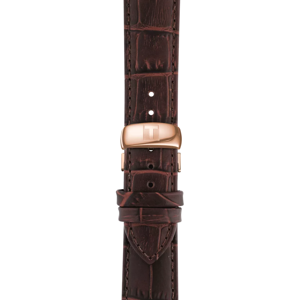 Strap zoom of the watch Tissot Tradition