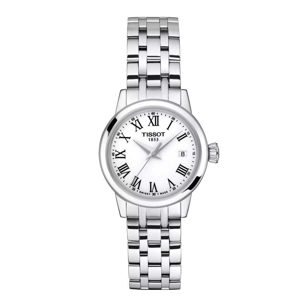 Front view of the watch Tissot Classic Dream 28mm