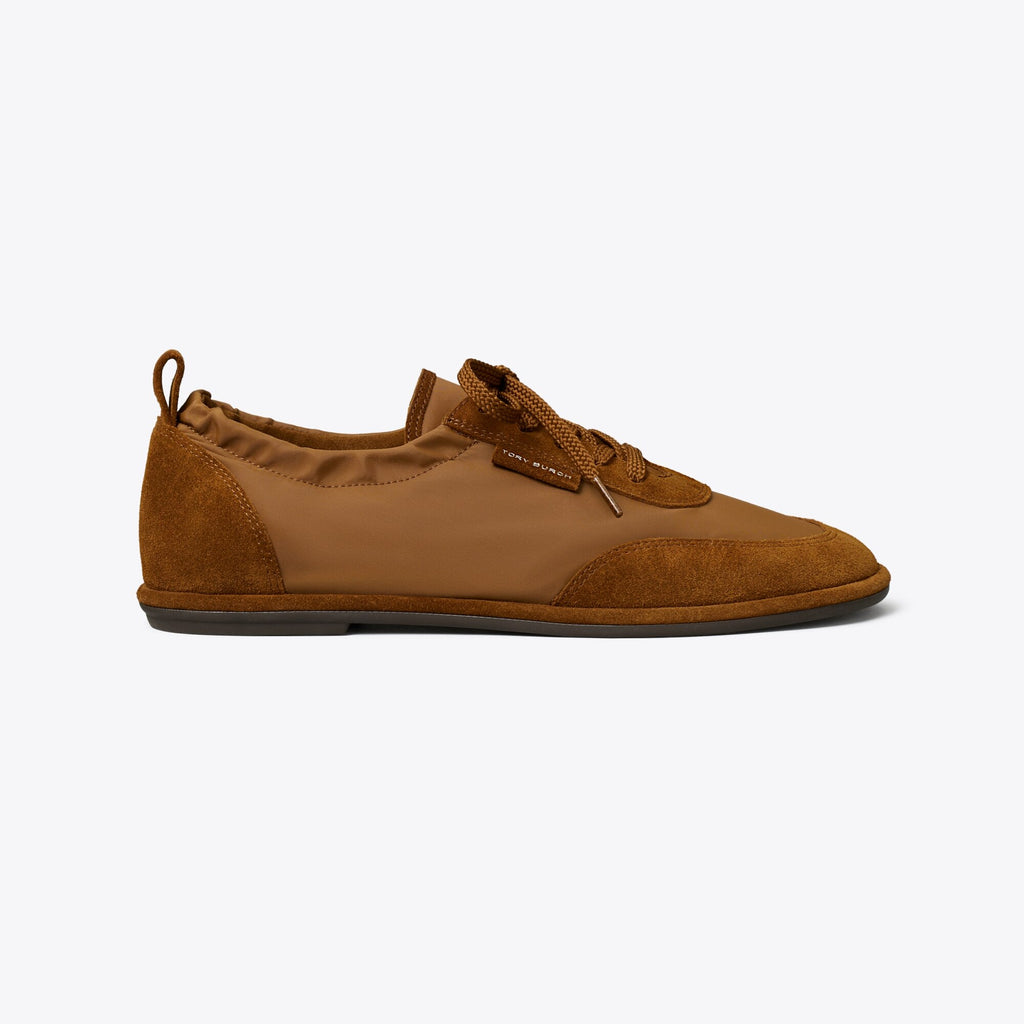 Tory Burch Ballet Sneaker - Dry Mesa / Cognac Brown - 3
