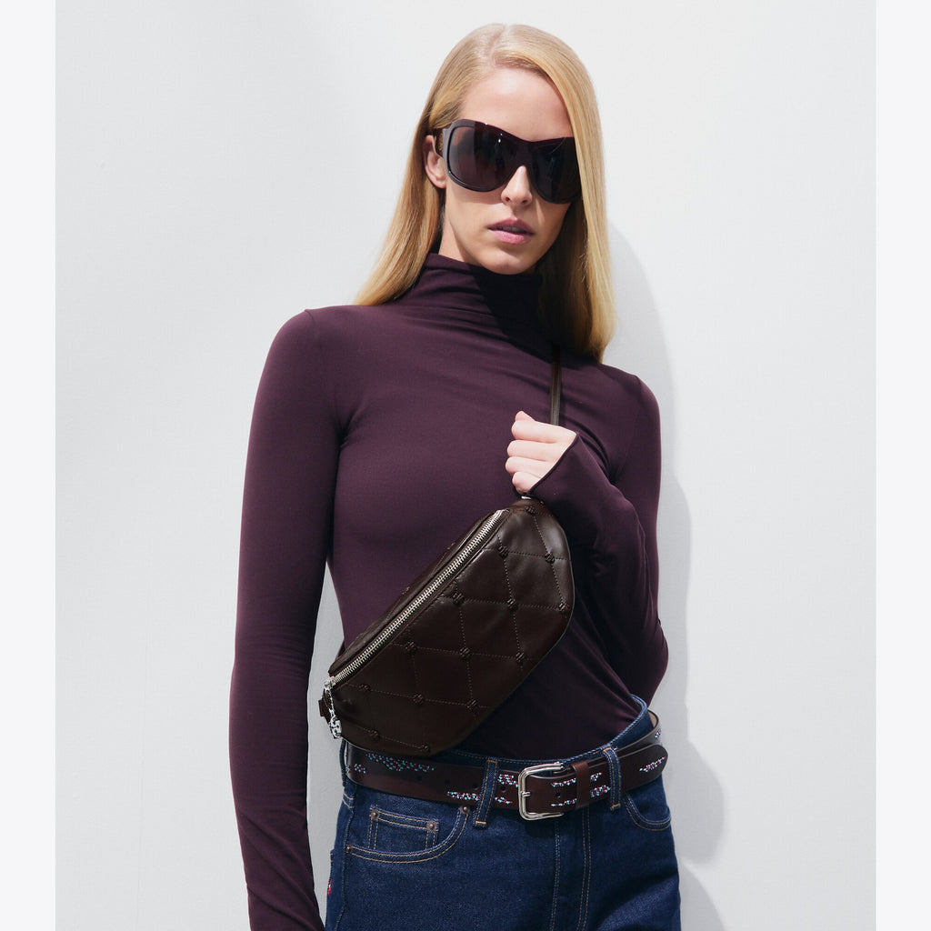 Tory Burch Bunny Knot Belt Bag - Cocoa - 2