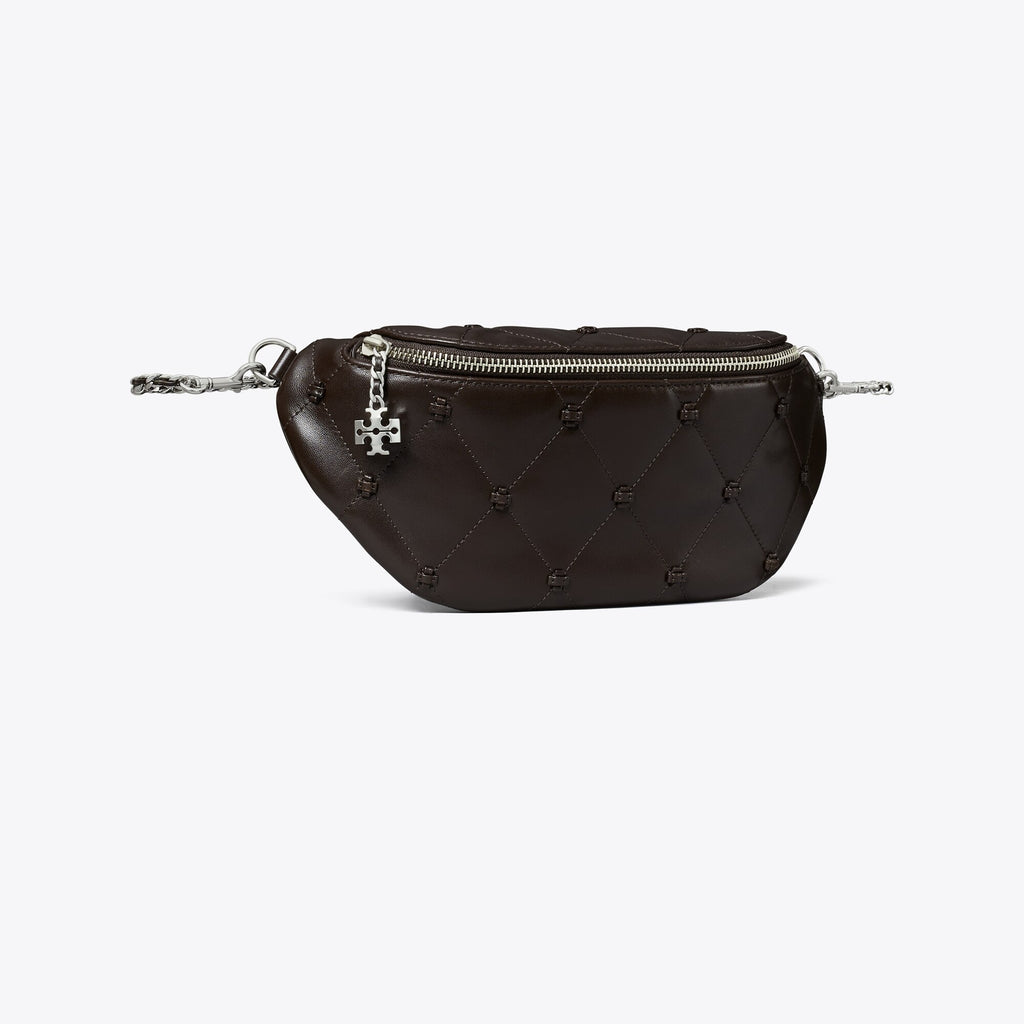 Tory Burch Bunny Knot Belt Bag - Cocoa