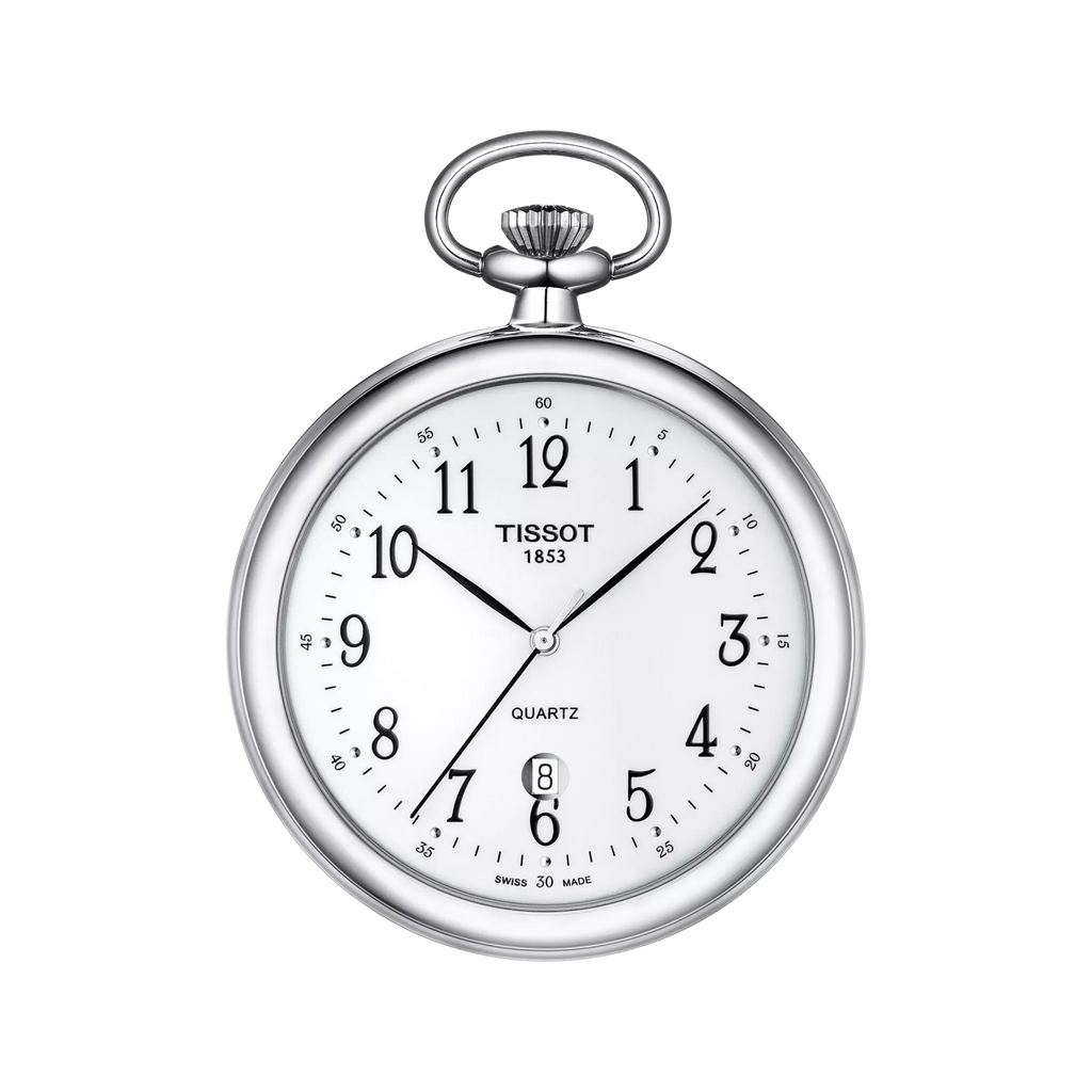 Front view of the watch Tissot Lepine 49mm