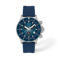 Front view of the watch Tissot Seastar 1000 38mm with shadow
