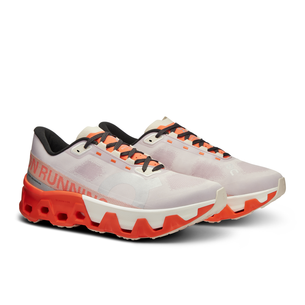 On Cloudmonster Hyper Mauve & Flame Men - 6
