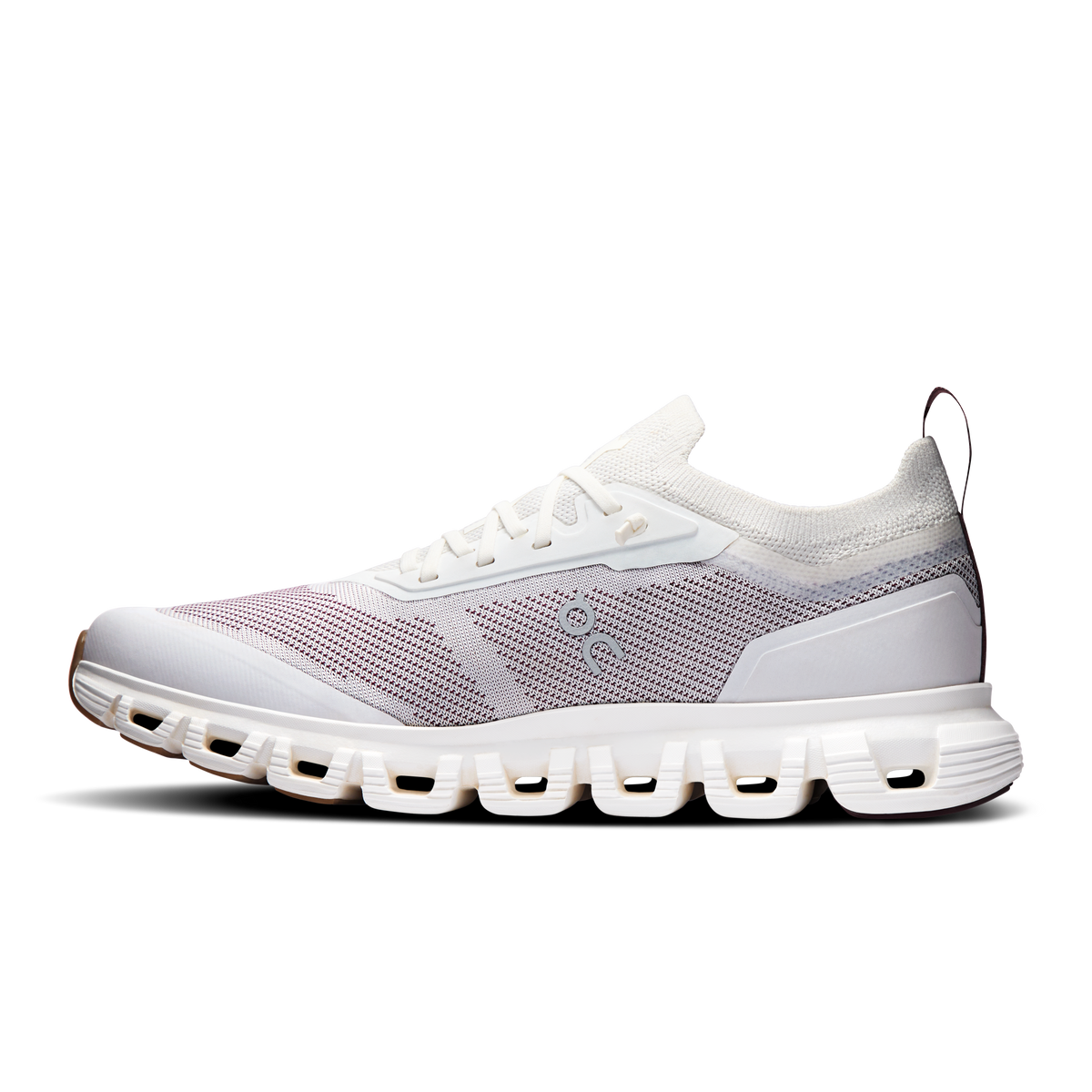 On Cloud 6 Versa Ice & Maroon Women - 4