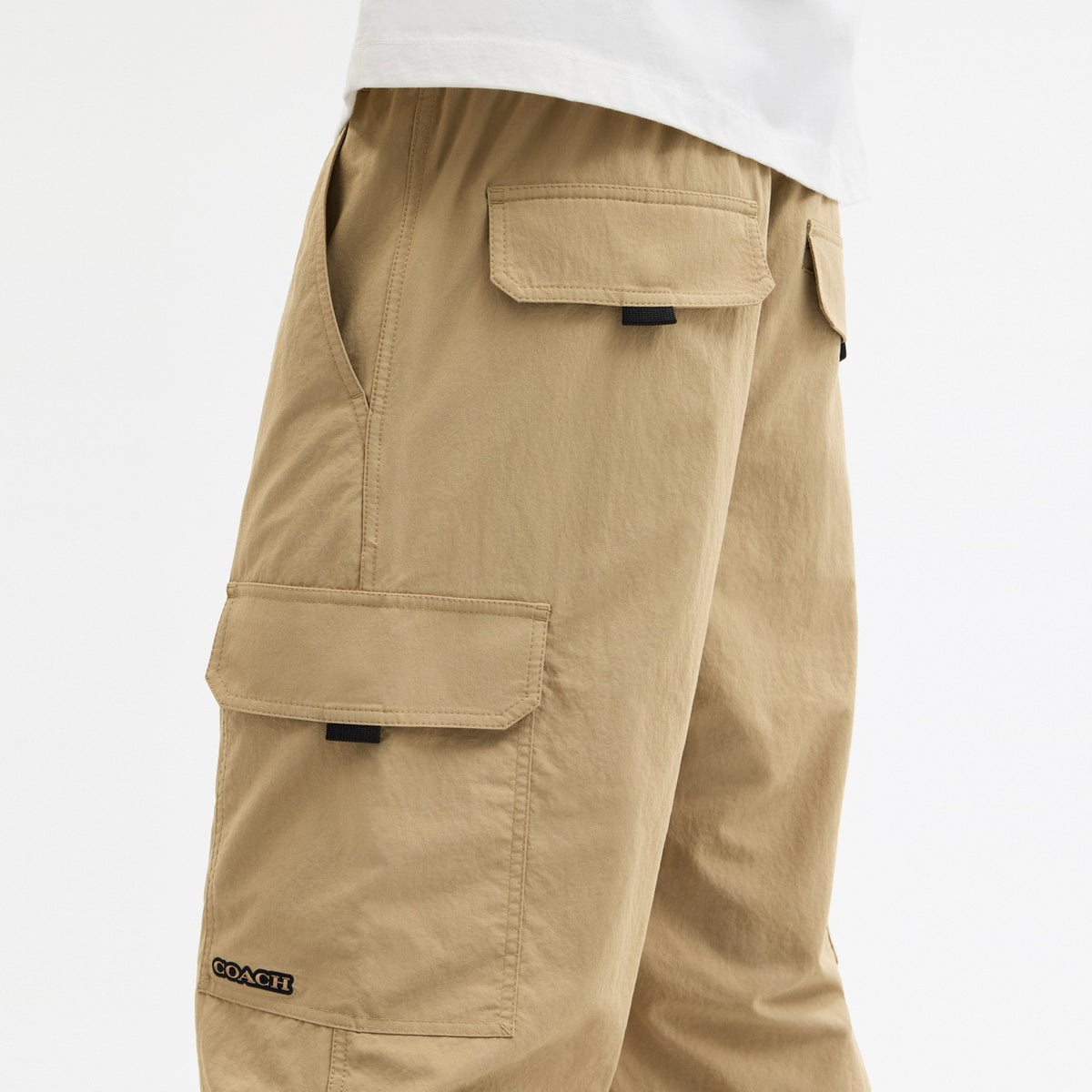 Coach Nylon Utility Pants - Khaki (Men's)