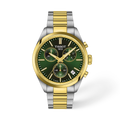 Front view of the watch TISSOT PR 100 40mm with shadow