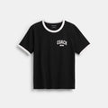Coach Sporty Classic 70 S T-Shirt In Organic Cotton - Black (Women's)