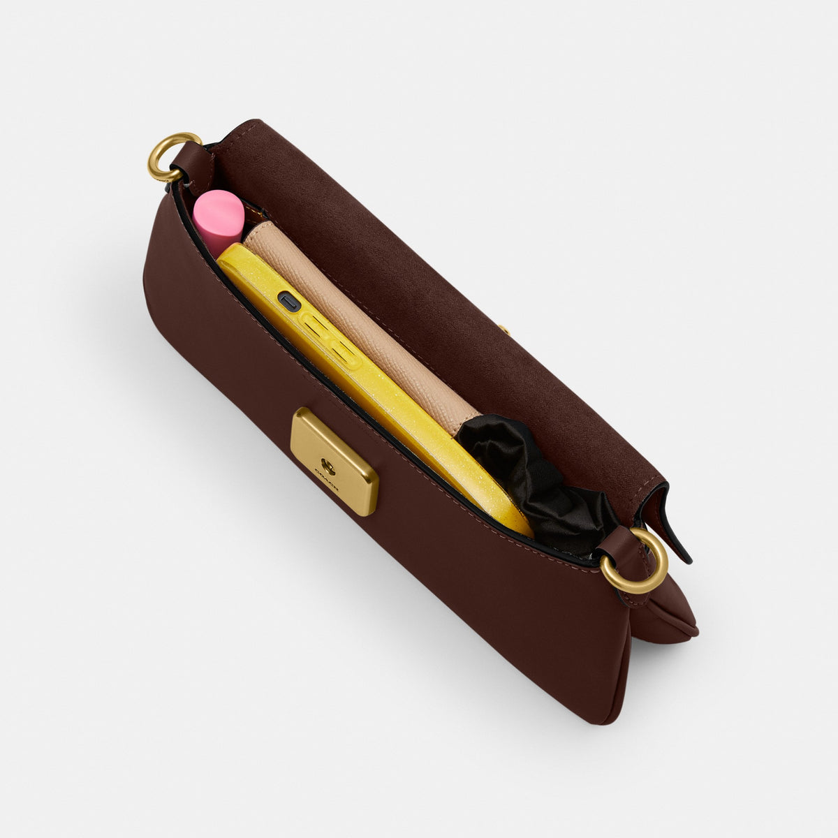Coach Jet Shoulder Bag - Brass/Maple (Women's)
