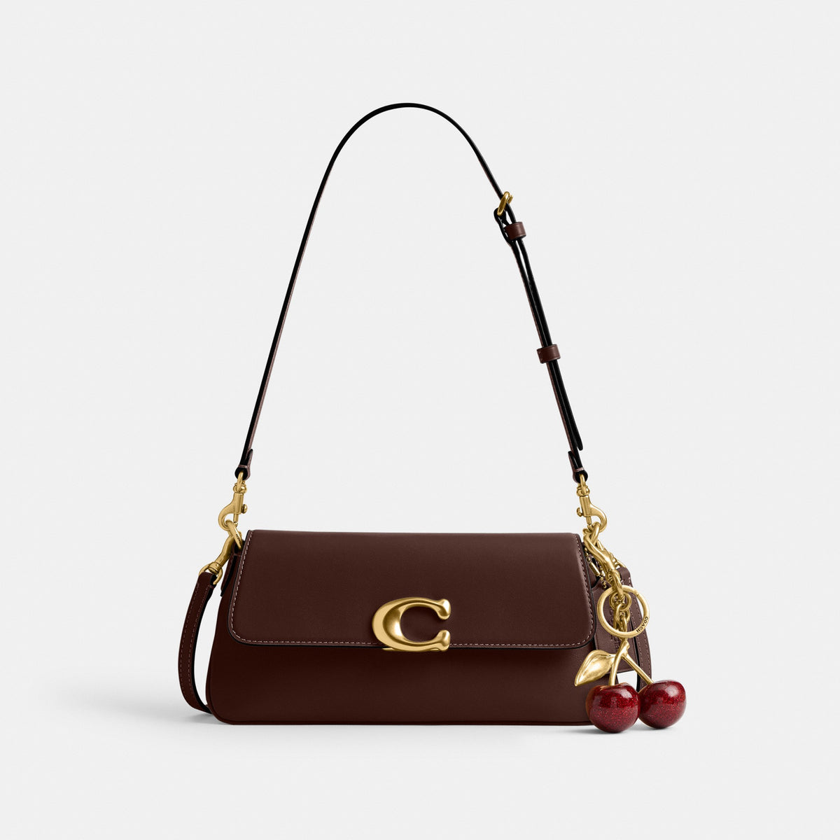 Coach Jet Shoulder Bag - Brass/Maple (Women's)