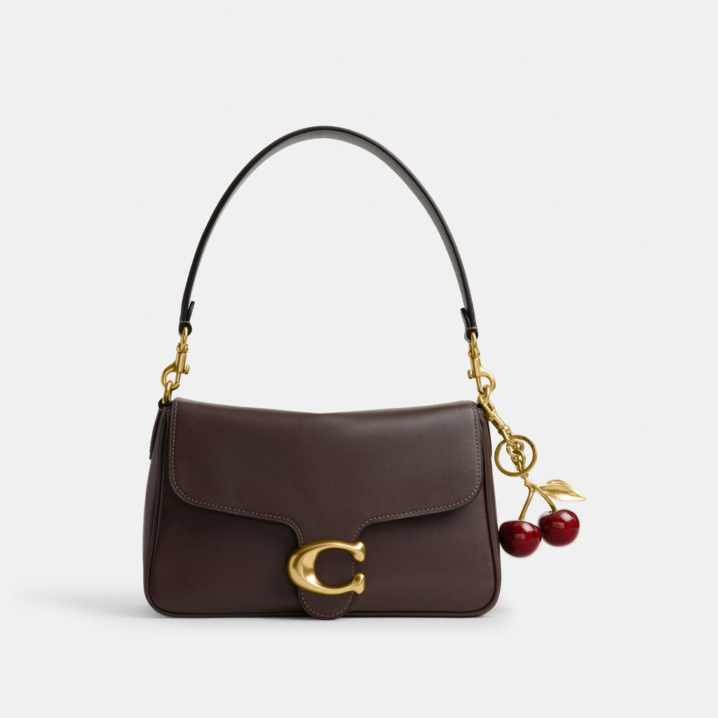 Coach Soft Tabby Shoulder Bag - Brass/Maple (Women's)