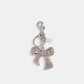 Coach Bow Bag Charm - Silver/Purple (Women's)