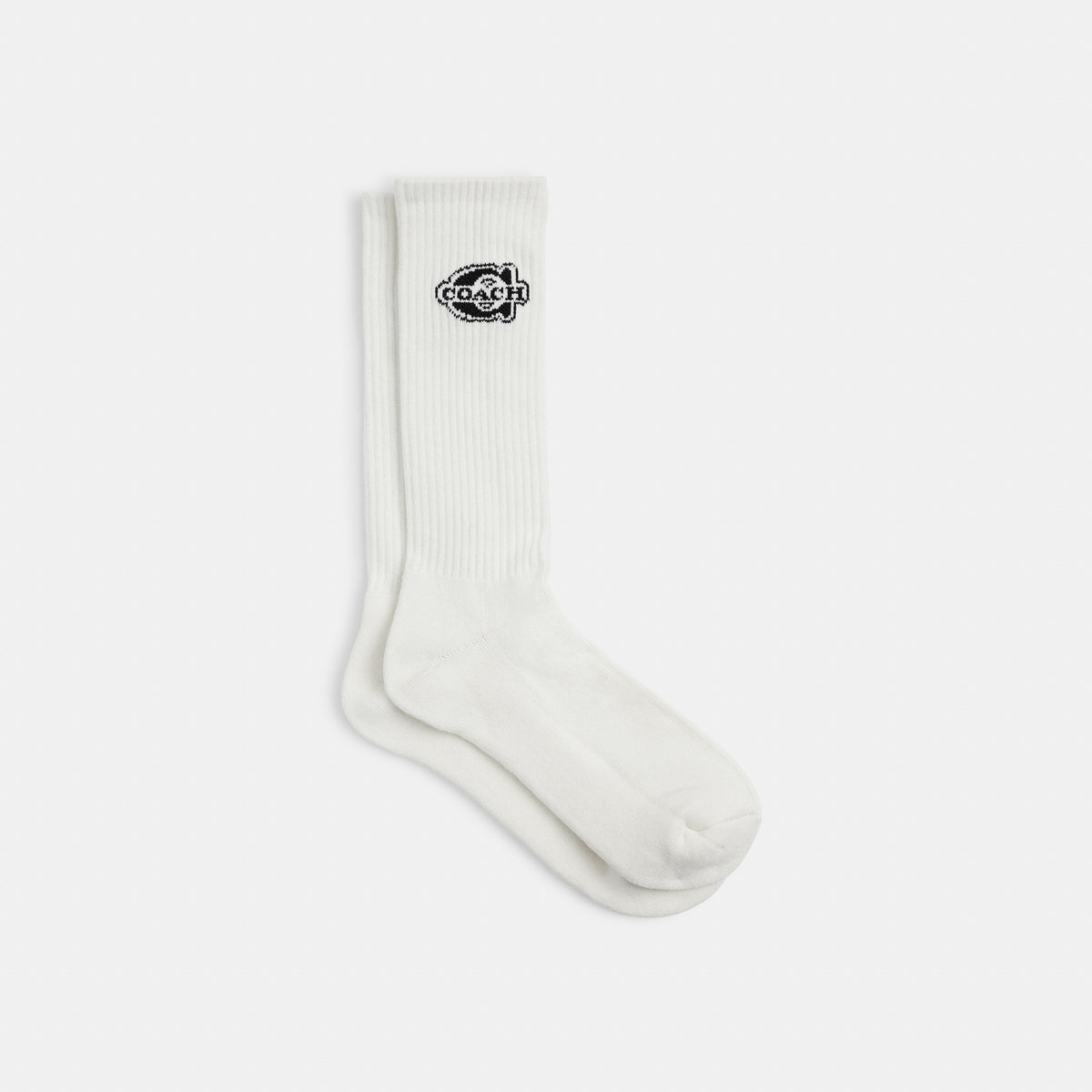 Coach Soho Calf Socks - Chalk