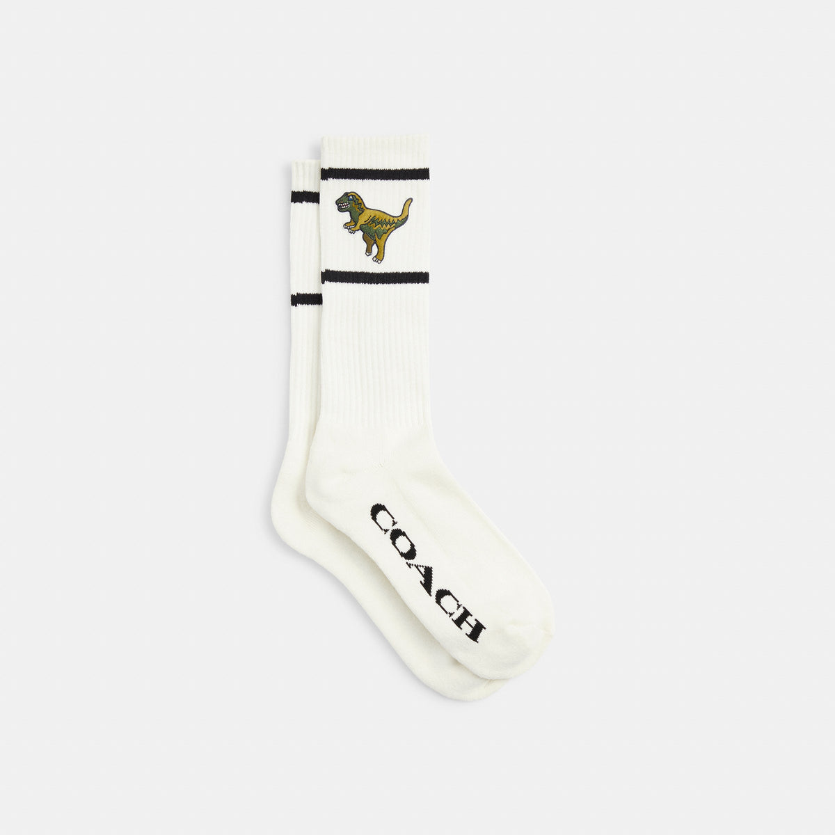 Coach Rexy Calf Socks - Chalk