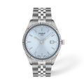 Front view of the watch Tissot Ballade 40mm with shadow