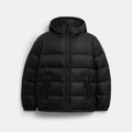 Coach Tonal Signature Down Jacket - Black (Men's)