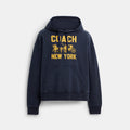 Coach Horse And Carriage Hoodie - Navy Blue (Men's)