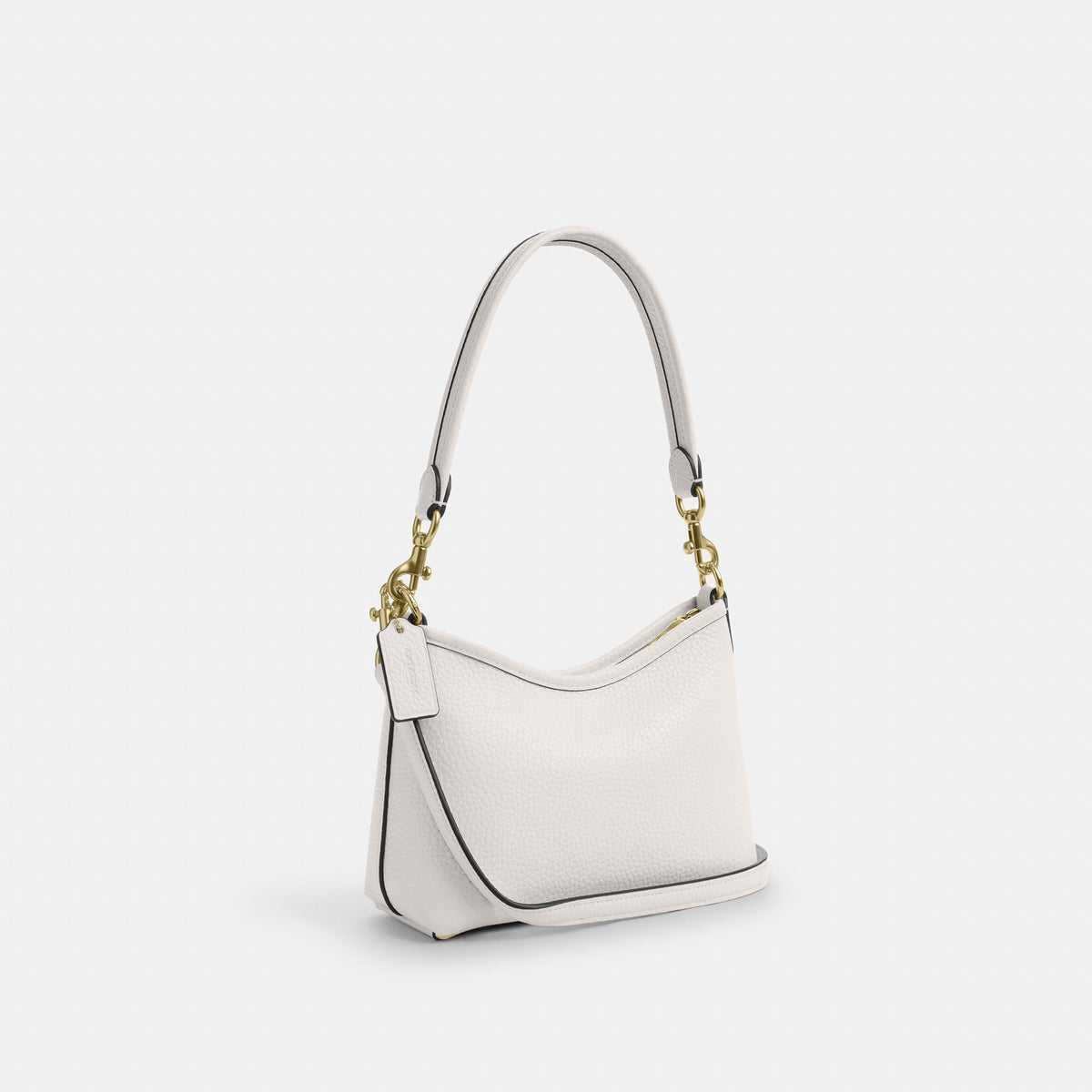 Coach Laurel Small Shoulder Bag - Gold/Chalk (2)