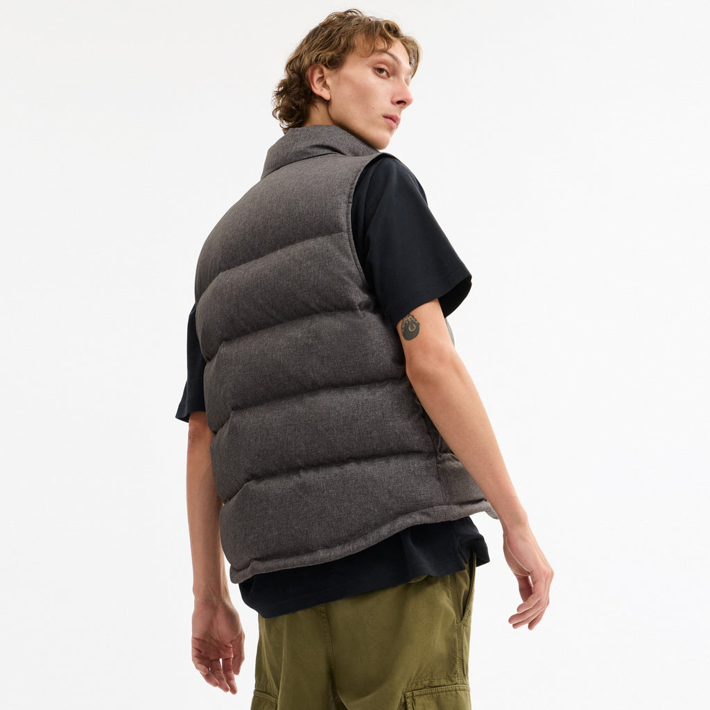 Coach Solid Down Vest - Dark Heather Grey (Men's)