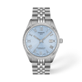 Front view of the watch Tissot Ballade 39mm with shadow