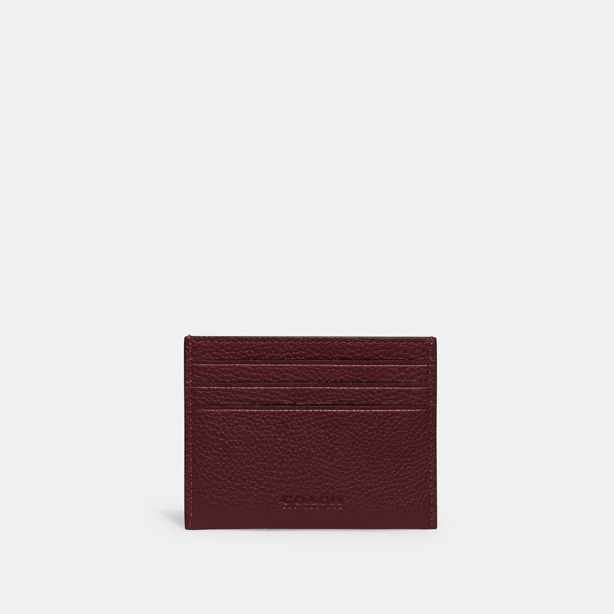 Coach Card Case - Light Maroon (2)