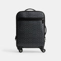 Coach Wheeled Carry On In Signature Canvas - Charcoal