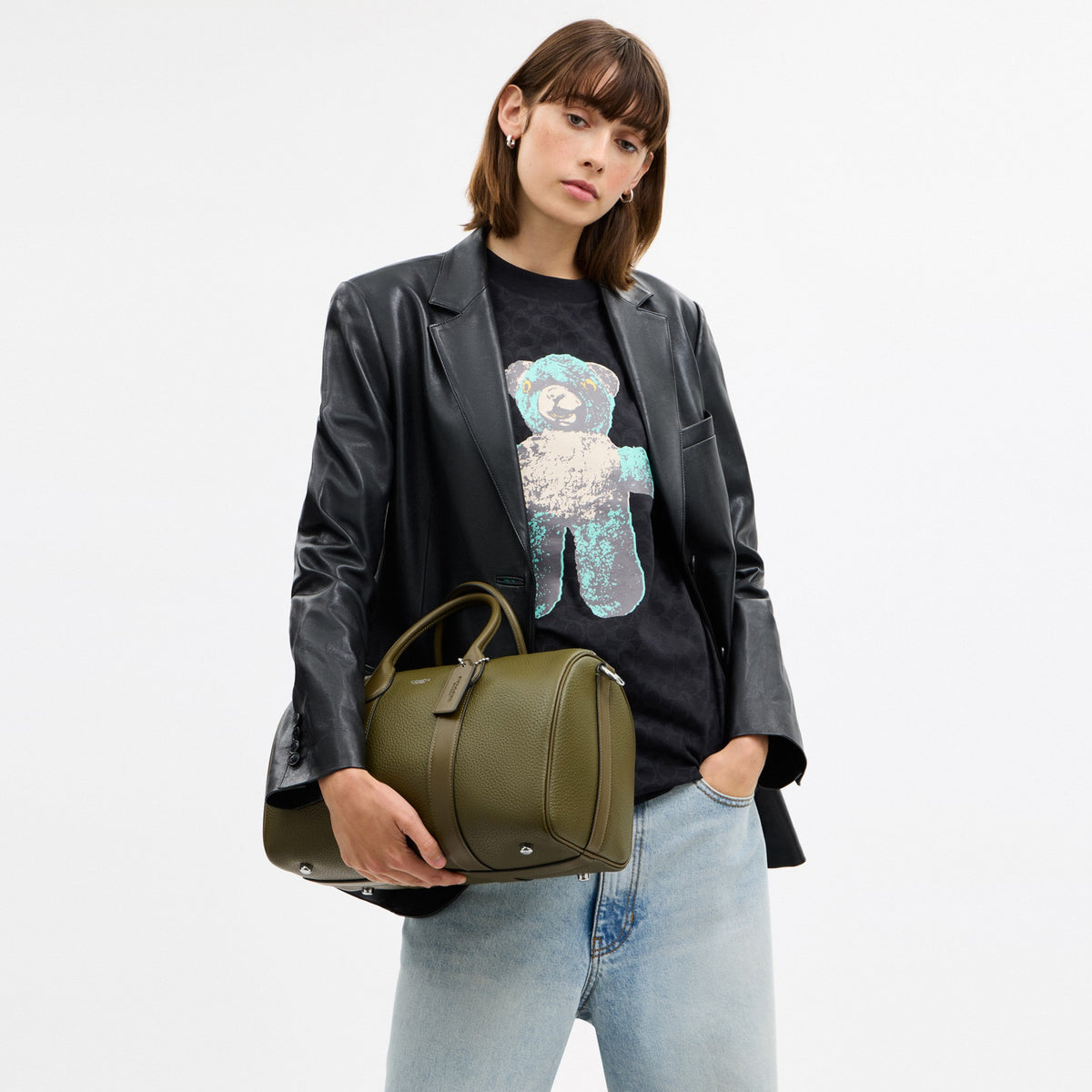 Coach Compass Bag 35 - Olive