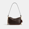 Coach Waverly Bag In Signature Canvas - Brass/Maple