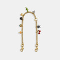 Coach Chain Strap With Charms - Brass/Multi (Women's)