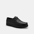 Coach Chukka Shoe With Signature Canvas - Charcoal/Black