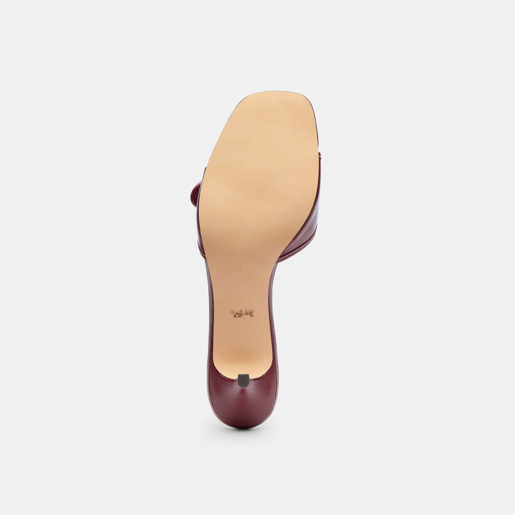 Coach Margot Sandal - Dark Cherry (5)