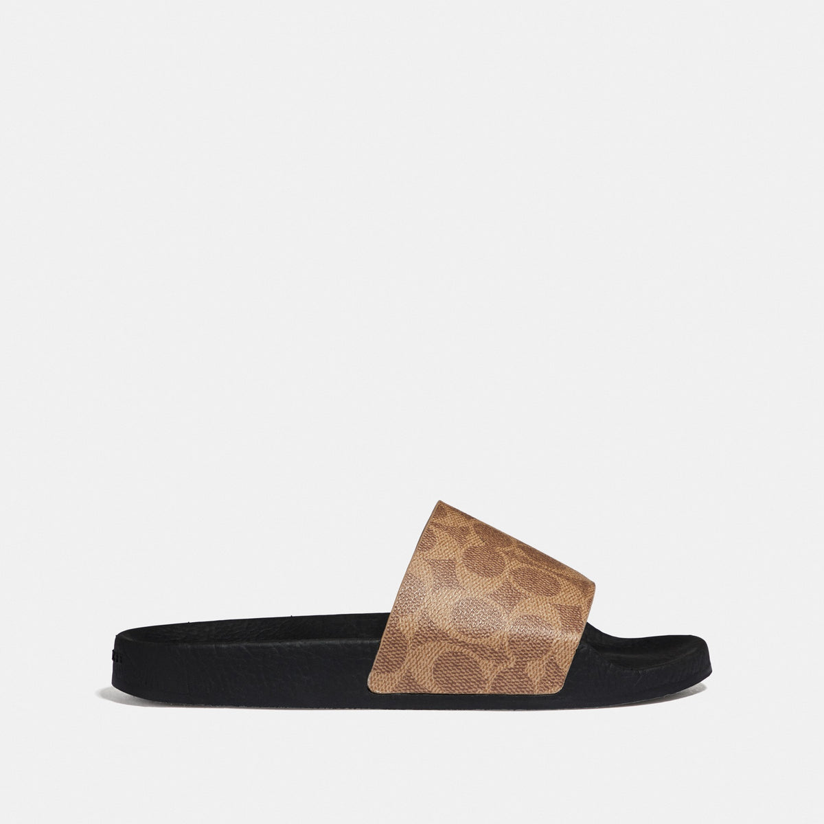 Coach Udele Sport Slide In Signature Canvas - Tan (Women's)