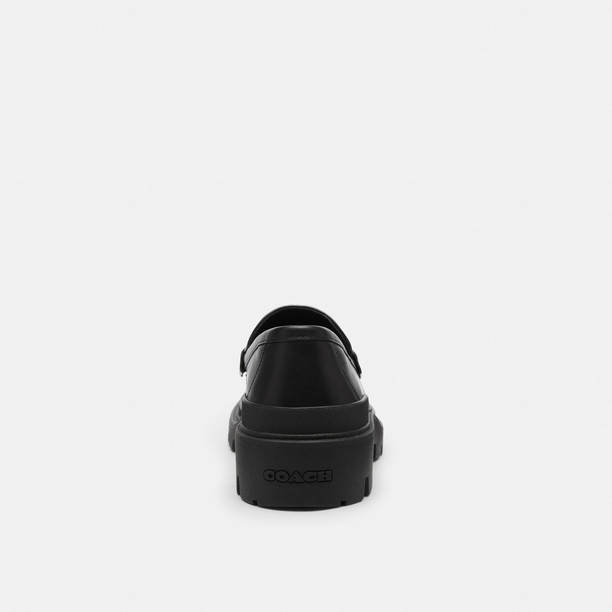 Coach Loafer In Signature Leather - Black (Men's)