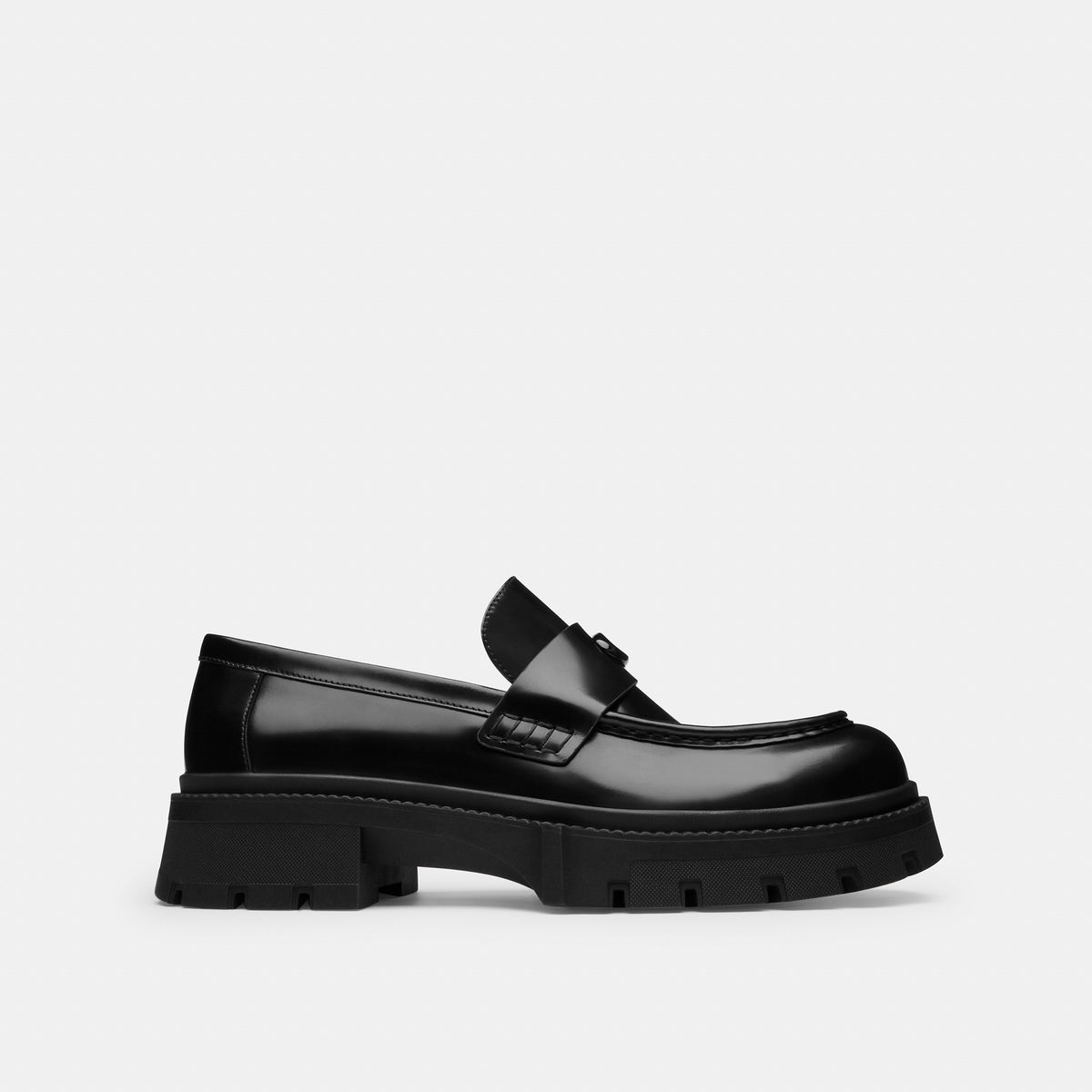 Coach Platform Loafer - Black (2)