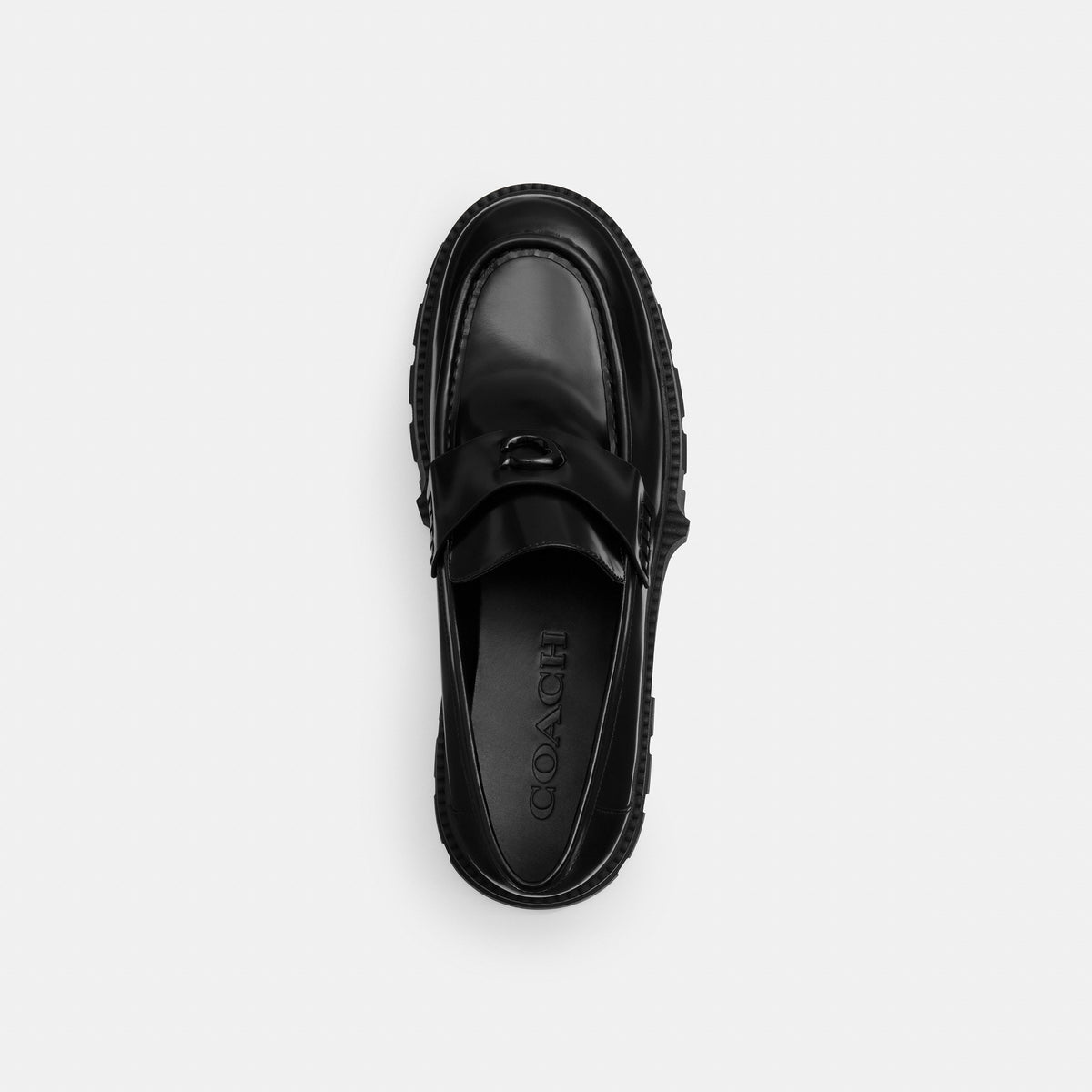 Coach Platform Loafer - Black (3)