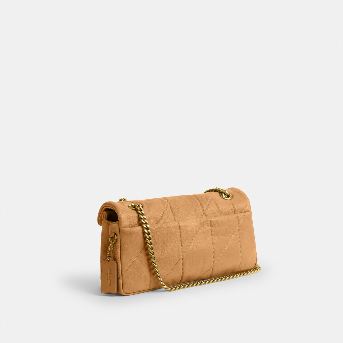 Coach Tabby Shoulder Bag 26 With Quilting - Brass/Biscuit (Women's)