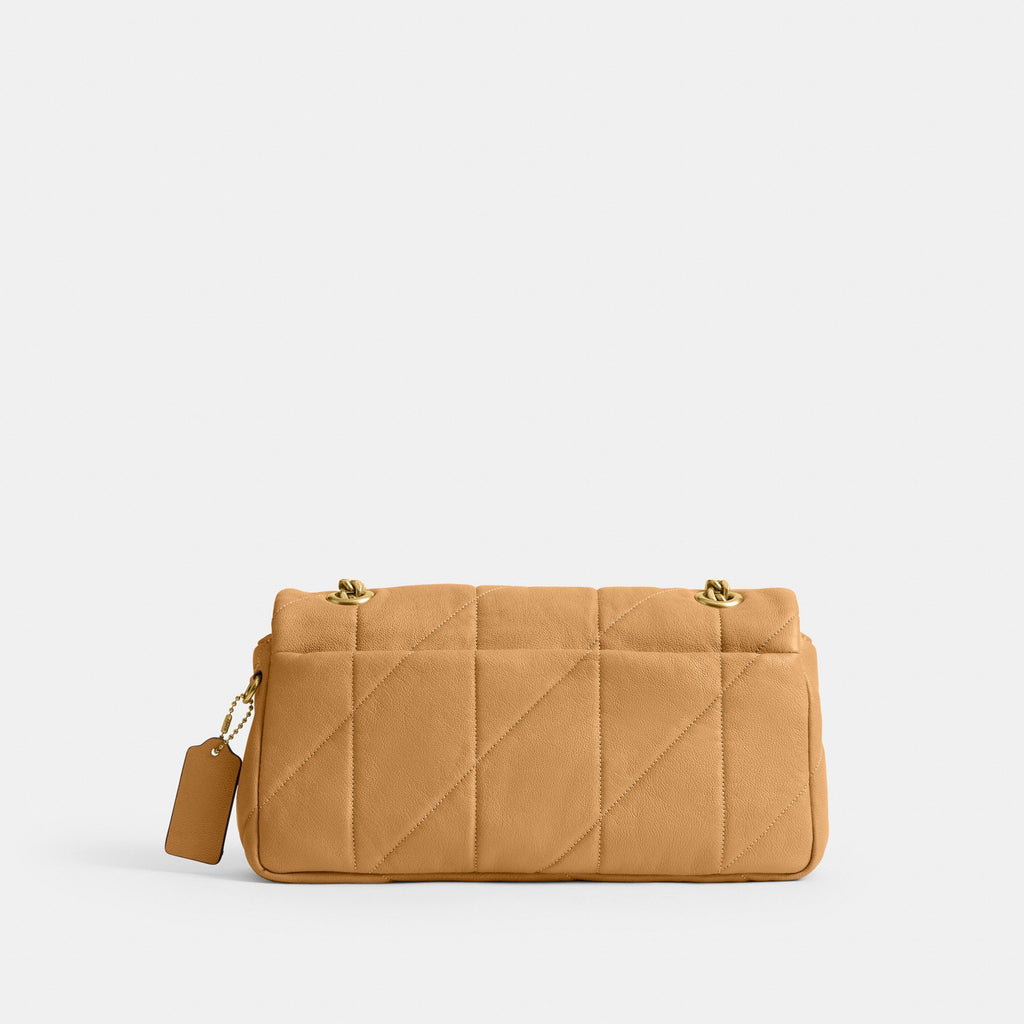 Coach Tabby Shoulder Bag 26 With Quilting - Brass/Biscuit (Women's)