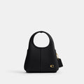 Coach Lana Shoulder Bag 19 - Brass/Black (Women's)