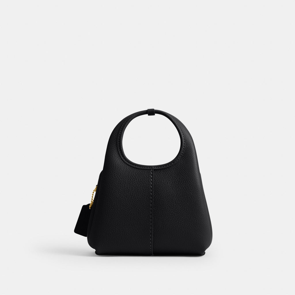 Coach Lana Shoulder Bag 19 - Brass/Black (Women's)